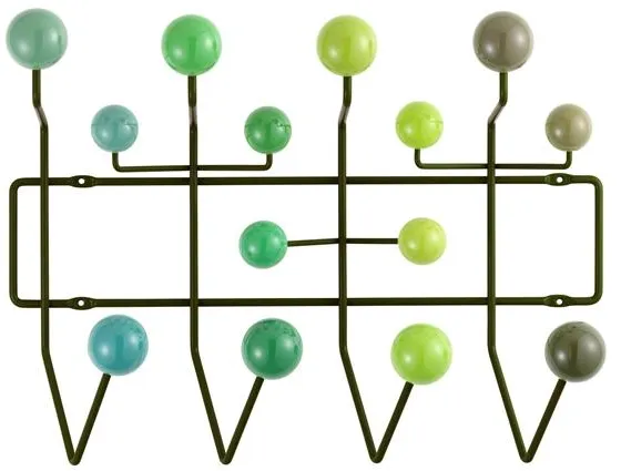 Vitra Hang It All Knagerække Grøn Multitone/Sort